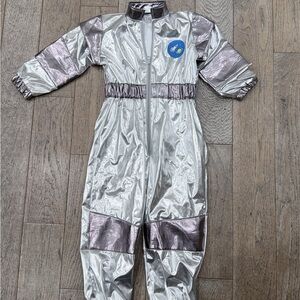 Zara Kids Size 5-7 year Astronaut Space Costume Jumpsuit Dress Up Make Believe